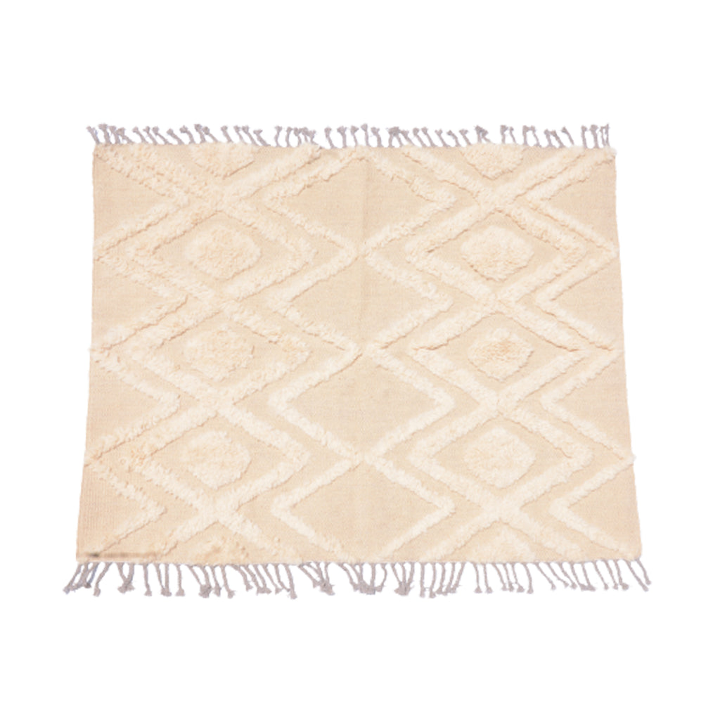 Berber-Almond-Fluffy-Soft-Kilim-Rug