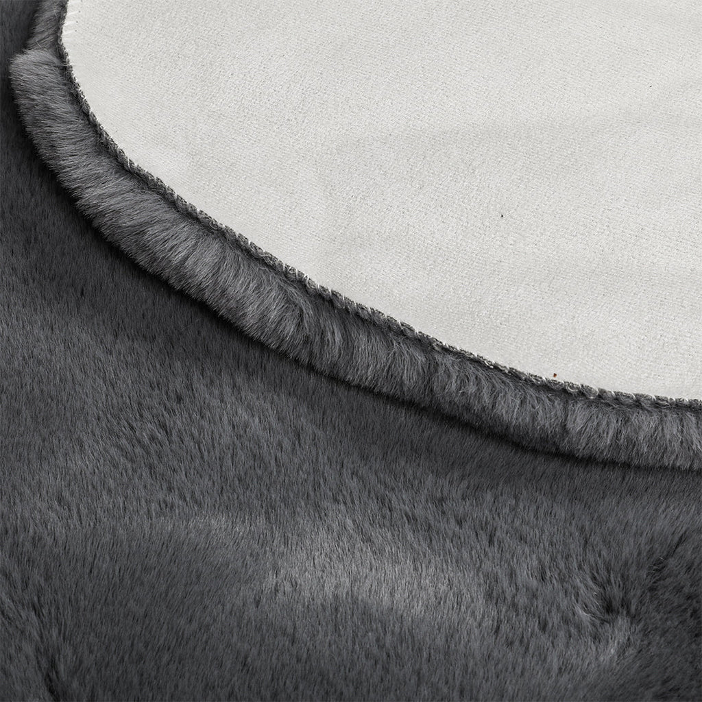 NNEIDS Marlow Floor Rug Area Rugs Cloud Fluffy 80X200cm Grey